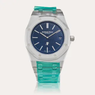 Audemars Piguet Royal Oak 15202ST.00.1240ST.01 39mm Stainless steel Blue