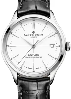 Baume & Mercier Clifton M0A10518 Stainless steel White