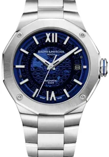 Baume & Mercier Riviera M0A10616 Stainless steel Blue