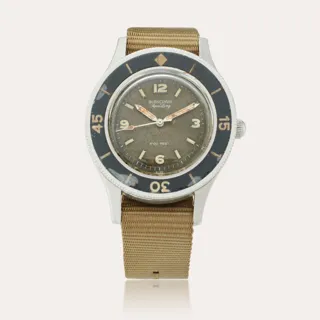 Blancpain Fifty Fathoms Aqua-Lung 41mm Stainless steel Brown