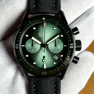 Blancpain Fifty Fathoms Bathyscaphe Chronographe Flyback 5200-0153-B52A 43.6mm Ceramic Green