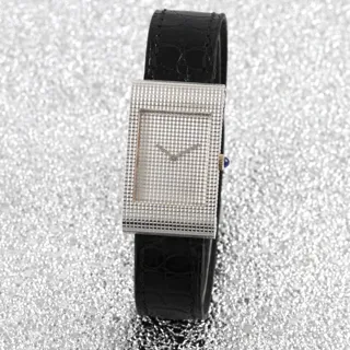 Boucheron Reflet B35.0009 22mm 18k white gold