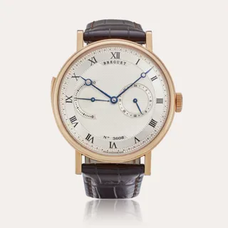 Breguet Classique Complications 7637BR/12/9ZU Rose gold Silver