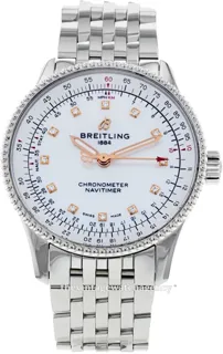 Breitling Navitimer A17395211A1A1 35mm Stainless steel White