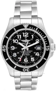 Breitling Superocean A17365C91B1A1 42mm Stainless steel Black