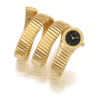 Bulgari Bulgari BB191T 18k yellow gold Black