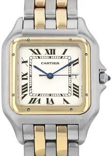 Cartier Panthère 183957 Yellow gold and Stainless steel White