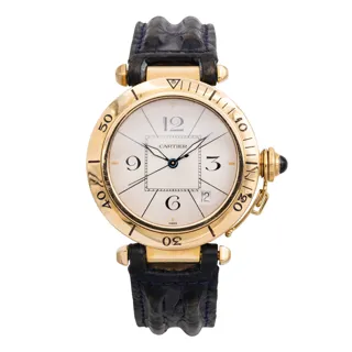 Cartier Pasha 1989 39mm 18k yellow gold