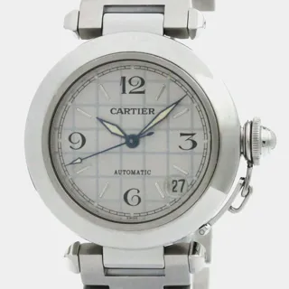 Cartier Pasha C W31023M7 Stainless steel Silver