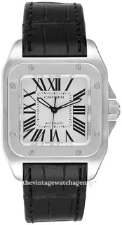 Cartier Santos W20106X8 Stainless steel Silver