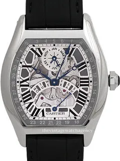 Cartier Tortue W1580048 45.5mm White gold