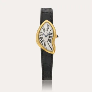 Cartier Crash 18k yellow gold Silver