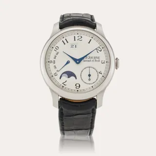 F.P. Journe Octa Automatique Lune Platinum Silver