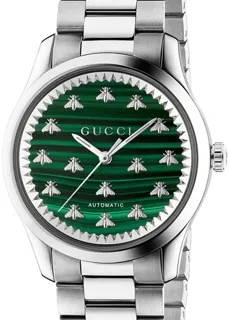 Gucci G-Timeless YA1264176 Stainless steel Green