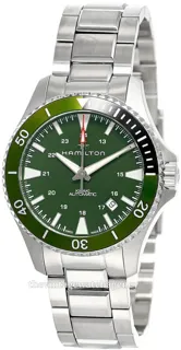 Hamilton Khaki Navy H82375161 Stainless steel Green