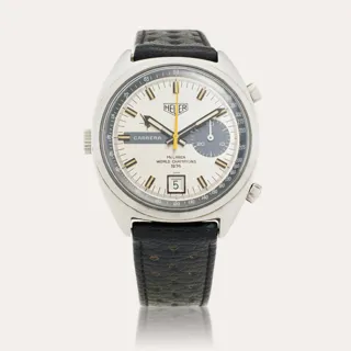 Heuer Carrera 11553 38.5mm Stainless steel Silver