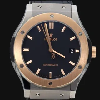 Hublot Classic Fusion 45mm Titanium Black