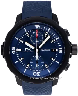 IWC Aquatimer IW379507 45mm Stainless steel and Rubber Blue