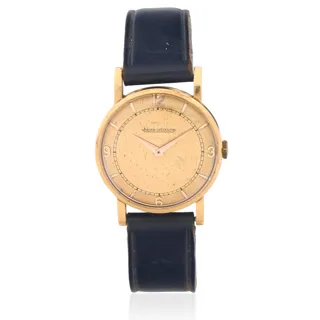 Jaeger-LeCoultre 29mm 18k yellow gold Champagne