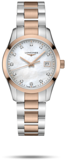 Longines Conquest Classic L2.386.3.87.7 34mm Stainless steel White