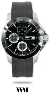 Longines Conquest L3.661.4 41mm Stainless steel Black