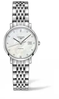 Longines Elegant L4.310.4.87.6 29mm Stainless steel White