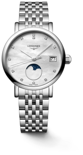 Longines Elegant L4.330.4.87.6 30mm Stainless steel White