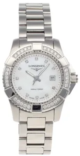 Longines HydroConquest L3.247.0 29.5mm Stainless steel White