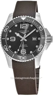 Longines HydroConquest L3.782.4.76.9 43mm Stainless steel Gray