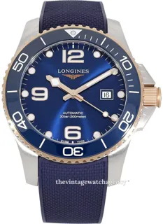 Longines HydroConquest L37823989 43mm Stainless steel Blue