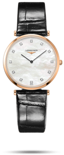 Longines La Grande Classique L47091882 33mm stainless steel$PVD coating rose gold White