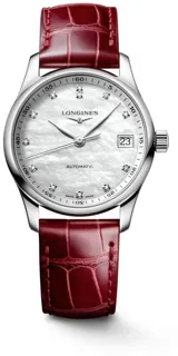 Longines Master Collection L2.357.4.87.2 34mm Stainless steel White