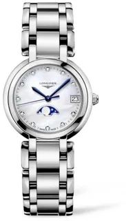 Longines PrimaLuna L8.115.4.87.6 30mm Stainless steel White