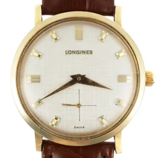 Longines 32.5mm 14k yellow gold