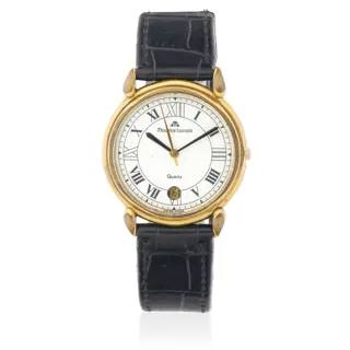 Maurice Lacroix 92124 34mm Gold-plated White