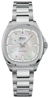 Mido Multifort M049.307.11.106.00 Stainless steel White