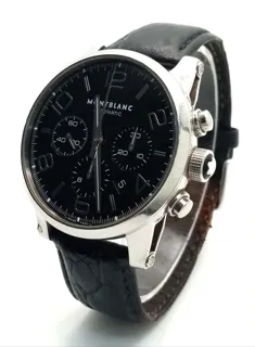 Montblanc Stainless steel Black