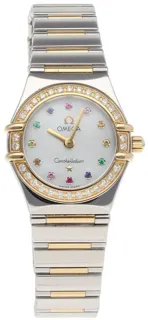 Omega Constellation 1365.79.00 Yellow gold and Stainless steel mother of pearl