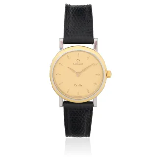 Omega De Ville 595.1111 23mm Gold-plated Champagne