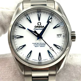 Omega Aqua Terra 231.90.39.21.04.001 38.5mm Titanium White