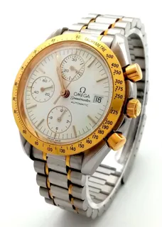 Omega Speedmaster 36mm Yellow gold and Stainless steel White