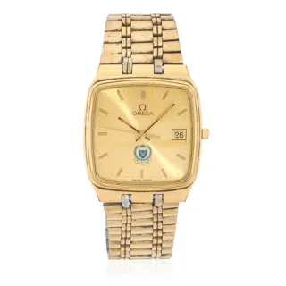 Omega 196.0241 29mm Gold-plated Champagne