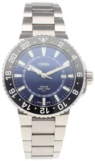 Oris Aquis 7754 43.5mm Stainless steel Blue