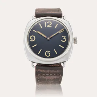 Panerai Type D 3646 46.5mm Stainless steel Black