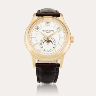 Patek Philippe Annual Calendar 5205R-010 Rose gold Black