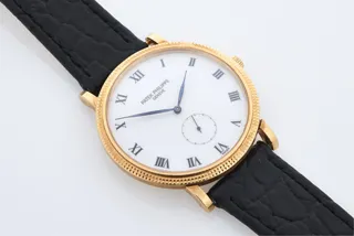 Patek Philippe Calatrava 3919 18k yellow gold White