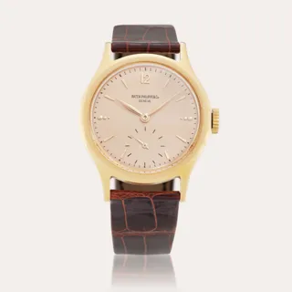 Patek Philippe Calatrava 565 35mm 18k rose gold Pink