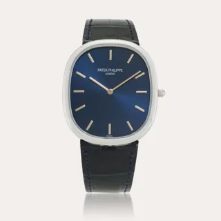 Patek Philippe Golden Ellipse 5738P Platinum Blue