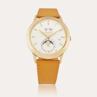 Patek Philippe Grand Complications 3450 18k yellow gold Silver