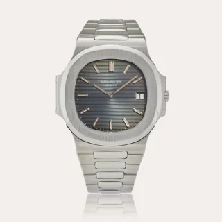 Patek Philippe Nautilus 3700/1 42mm Stainless steel Black and Blue